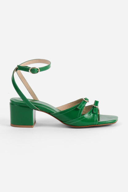 Intentionally Blank LINGO BLOCK HEEL SANDAL