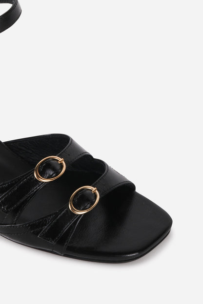 Intentionally Blank LINGO BLOCK HEEL SANDAL