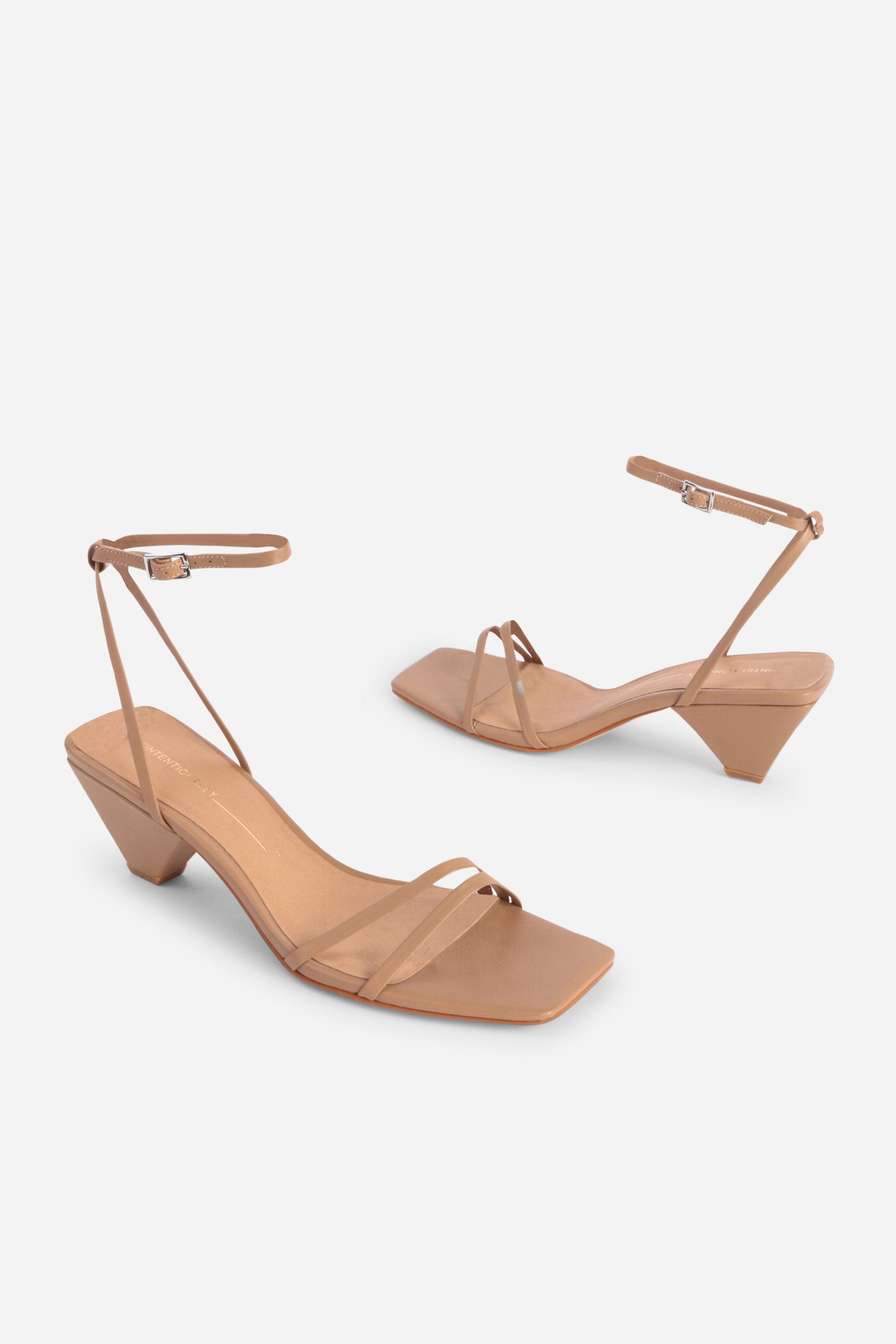 Intentionally Blank PRETTY PLEASE LEATHER HEEL