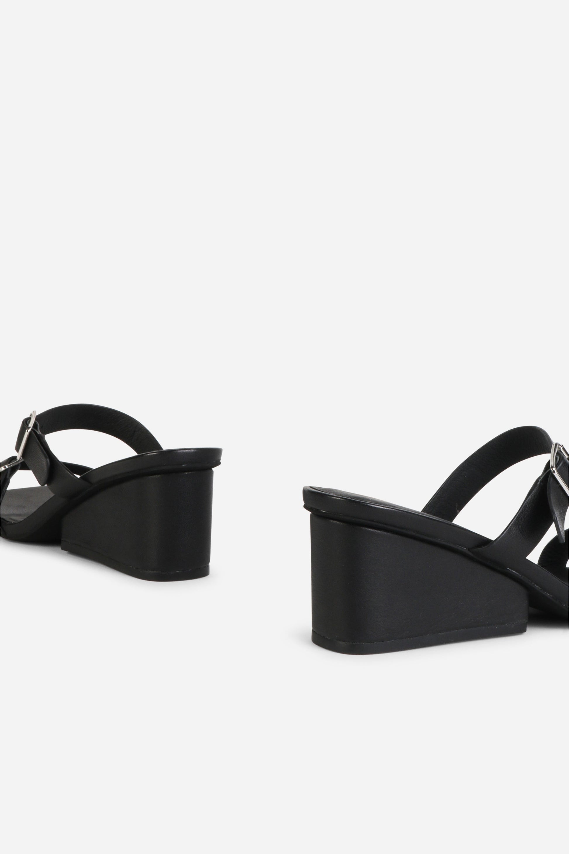 Intentionally Blank SURRENDER LEATHER WEDGE HEEL