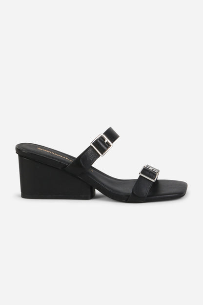 Intentionally Blank SURRENDER LEATHER WEDGE HEEL