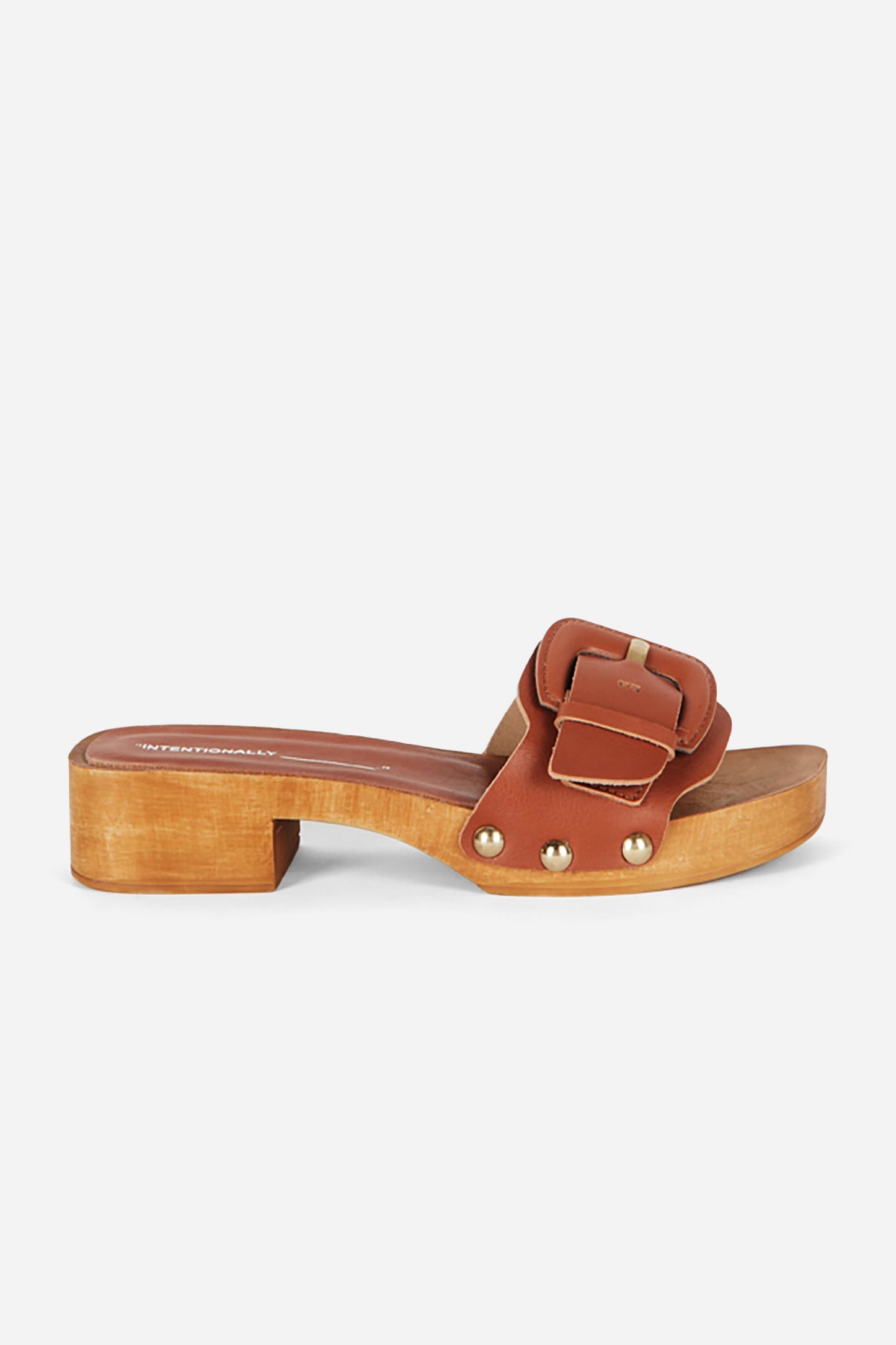 Intentionally Blank MAR LEATHER CLOG
