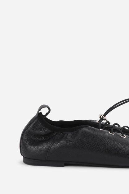 Intentionally Blank ATOMIC LEATHER BALLET SNEAKERS