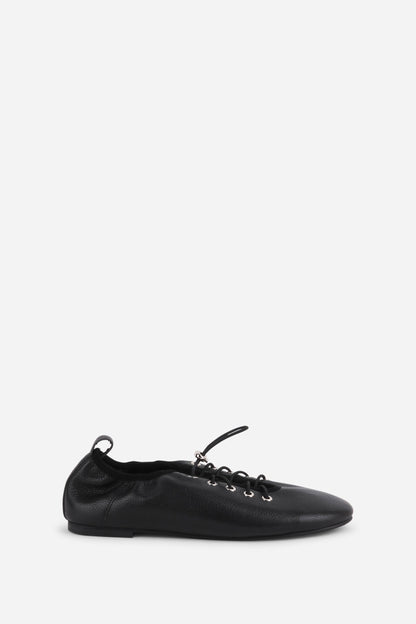 Intentionally Blank ATOMIC LEATHER BALLET SNEAKERS