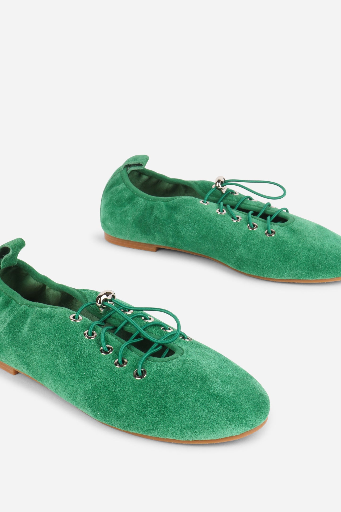 Intentionally Blank ATOMIC SUEDE BALLET SNEAKERS