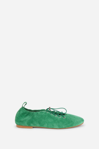 Intentionally Blank ATOMIC SUEDE BALLET SNEAKERS