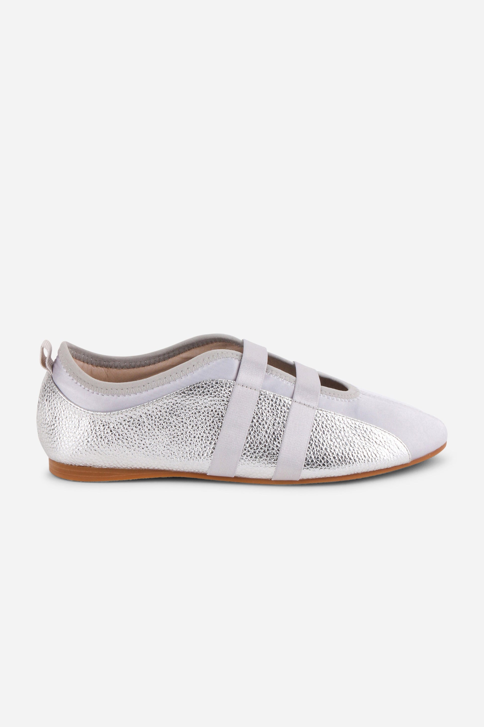 Intentionally Blank SPORTY LEATHER SLIP ON BALLET SNEAKER