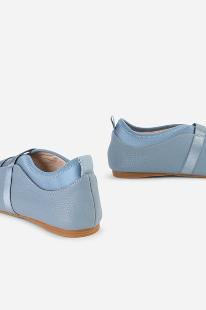 Intentionally Blank SPORTY LEATHER SLIP ON BALLET SNEAKER