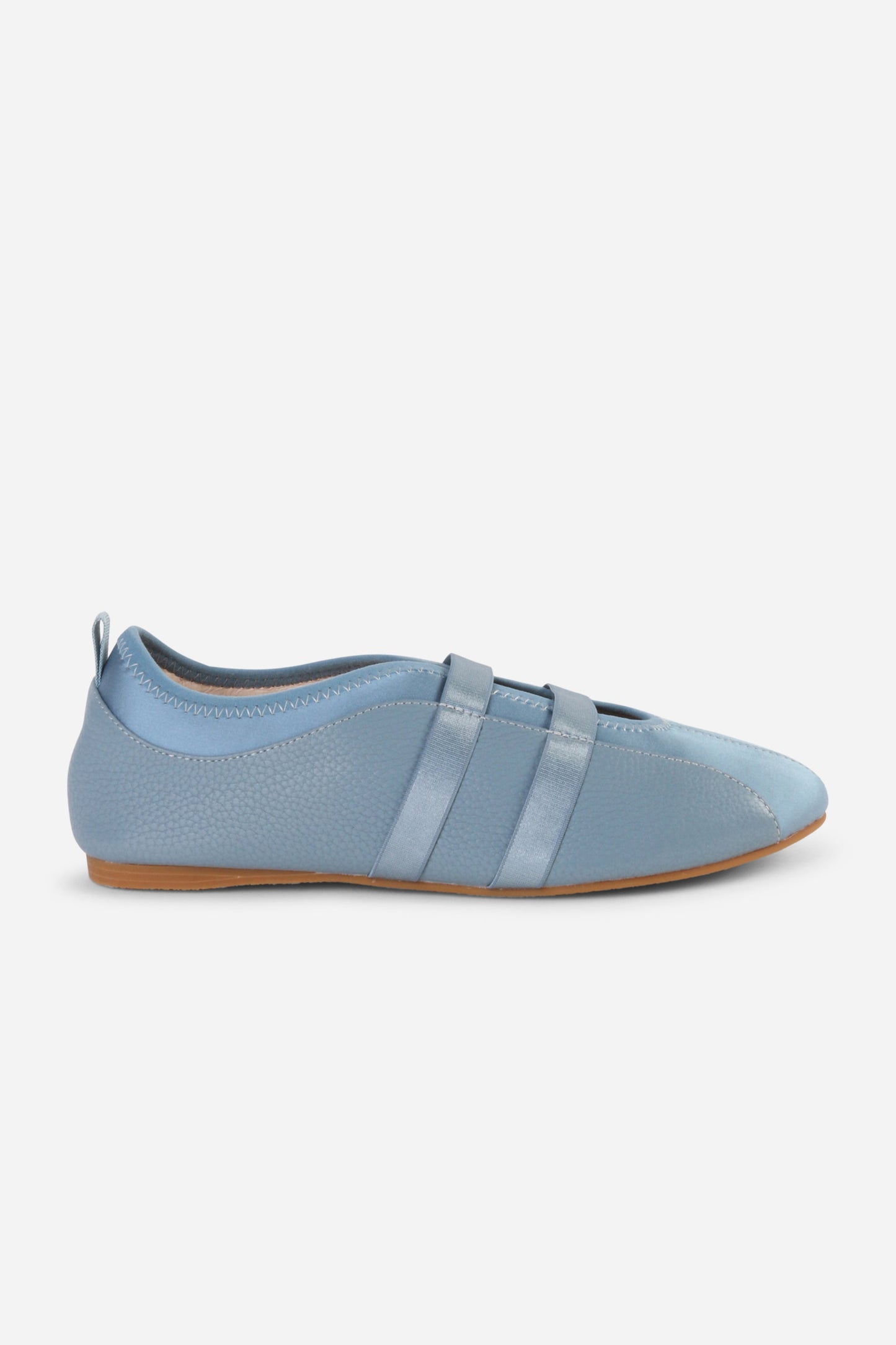 Intentionally Blank SPORTY LEATHER SLIP ON BALLET SNEAKER