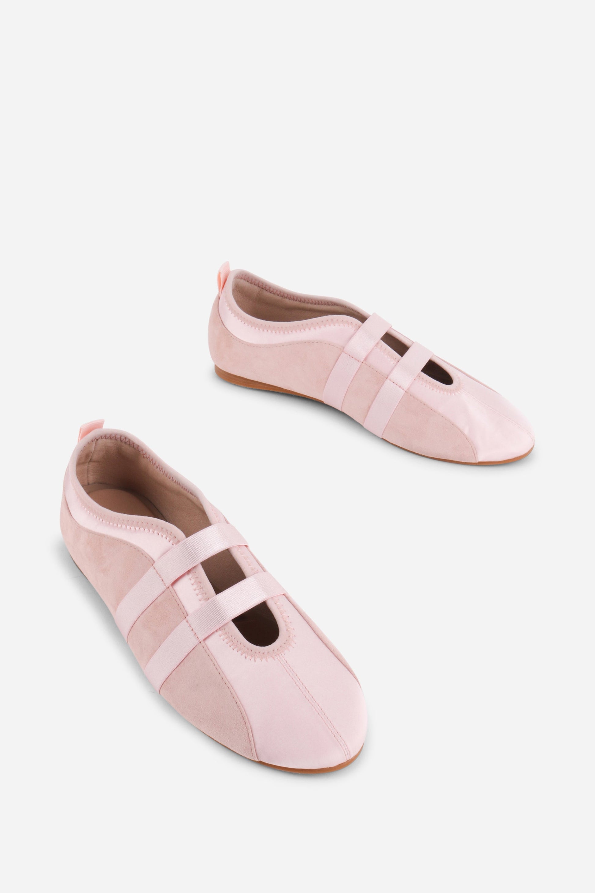Intentionally Blank SPORTY SUEDE SLIP ON BALLET SNEAKER