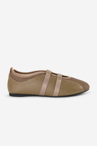 Intentionally Blank SPORTY MESH SLIP ON BALLET SNEAKER