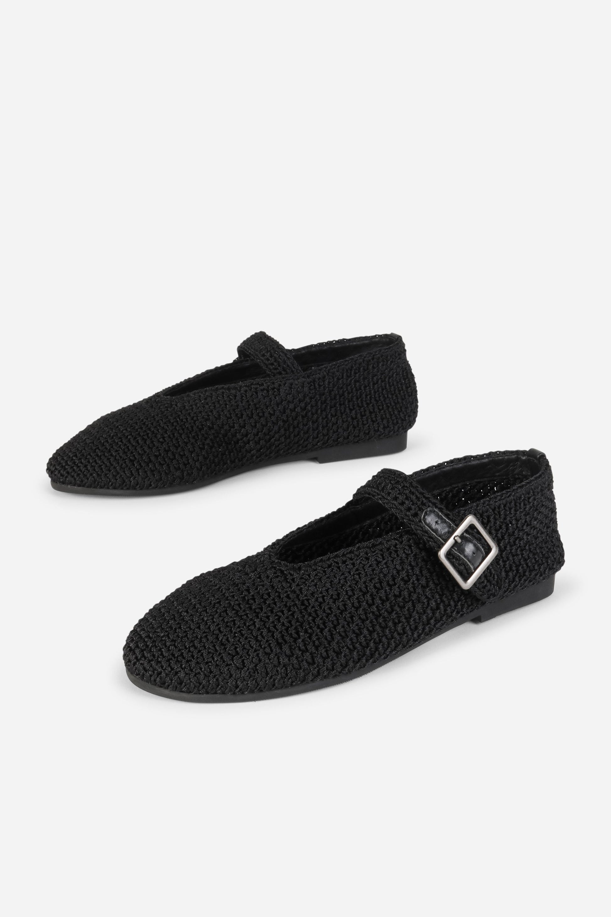 Intentionally Blank KAIL KNIT WOVEN MARY JANE FLAT