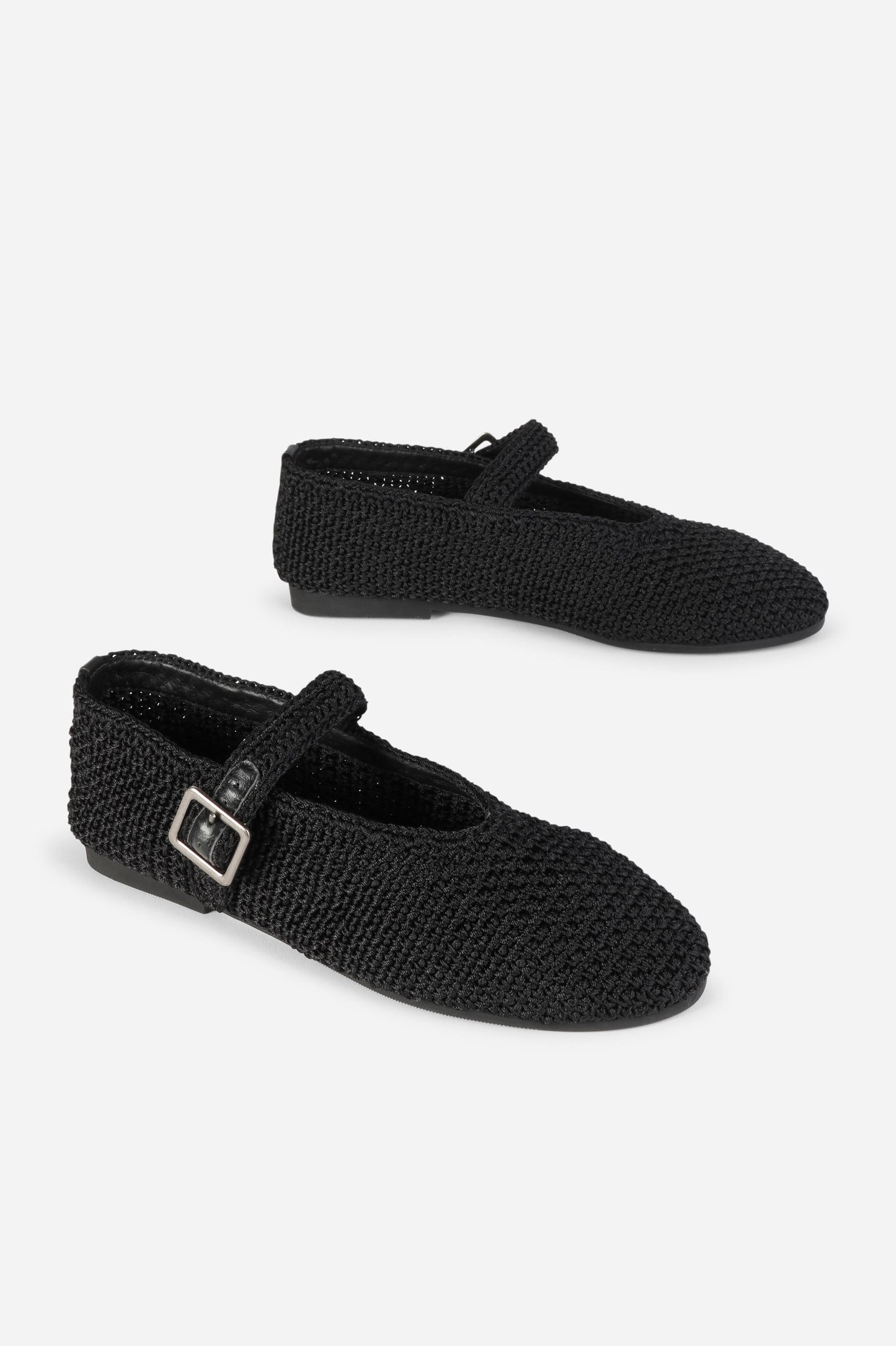 Intentionally Blank KAIL KNIT WOVEN MARY JANE FLAT