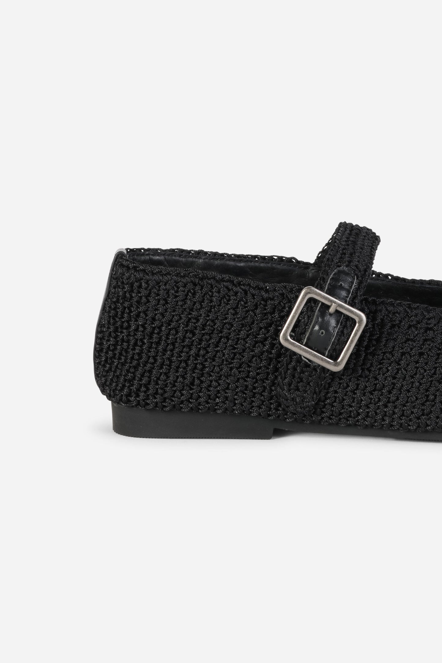 Intentionally Blank KAIL KNIT WOVEN MARY JANE FLAT