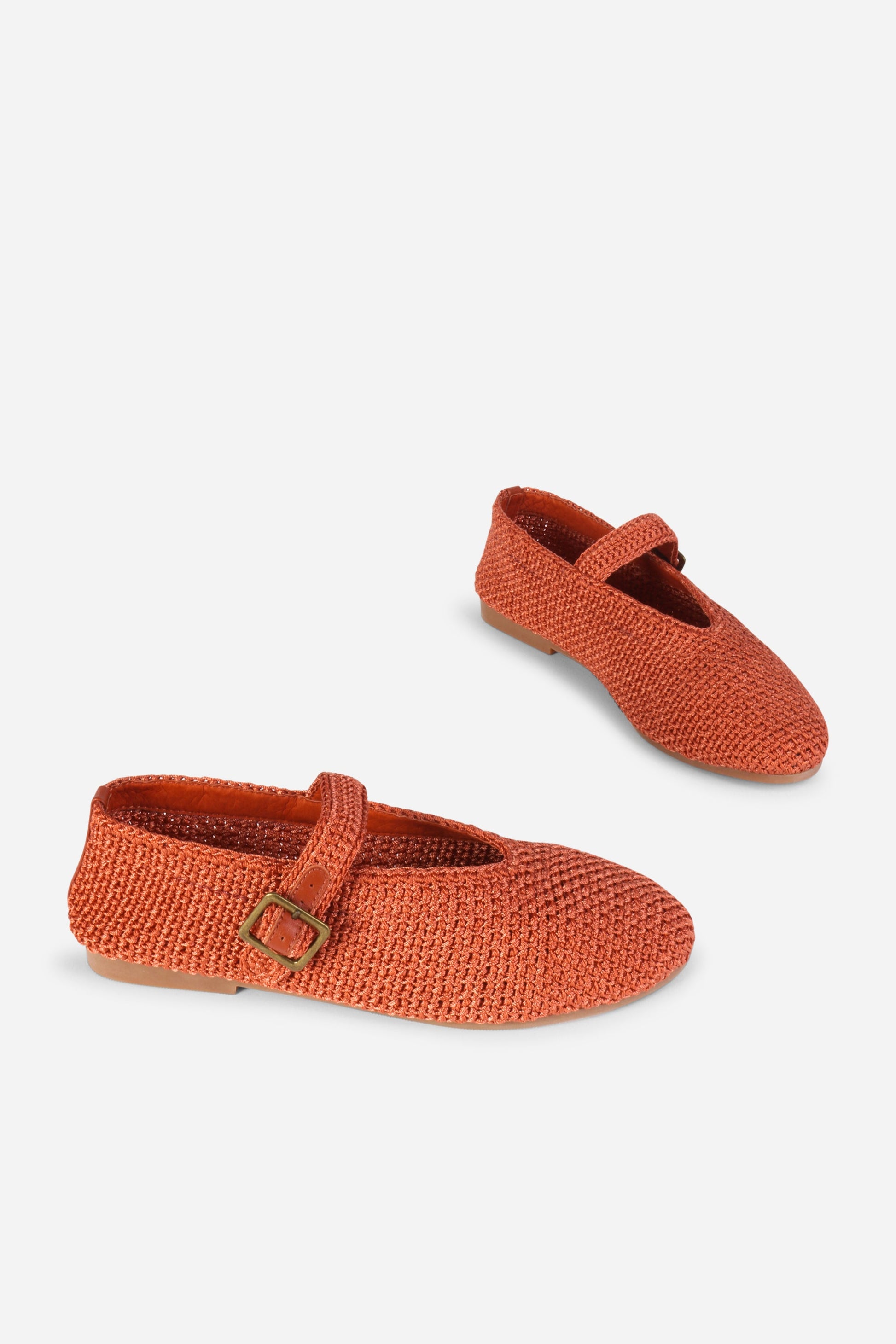 Intentionally Blank KAIL KNIT WOVEN MARY JANE FLAT