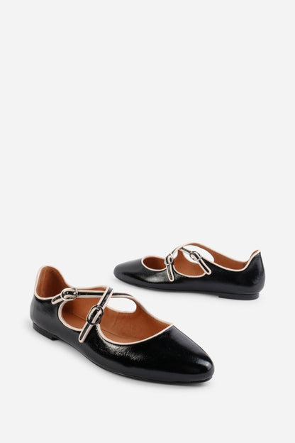 Intentionally Blank VANDAM MARY JANE BALLET FLAT