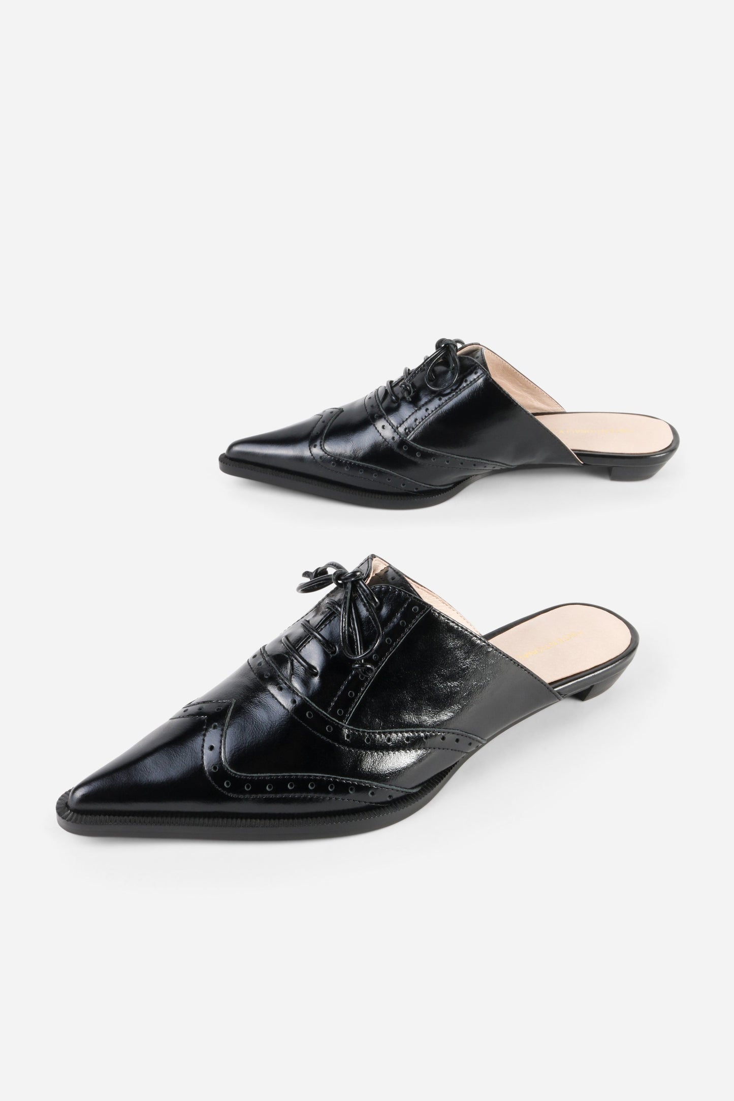 Intentionally Blank TONIAN LACE-UP FLAT MULE