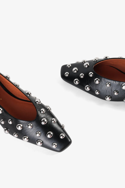 Intentionally Blank SWITCH DOME STUDDED FLATS