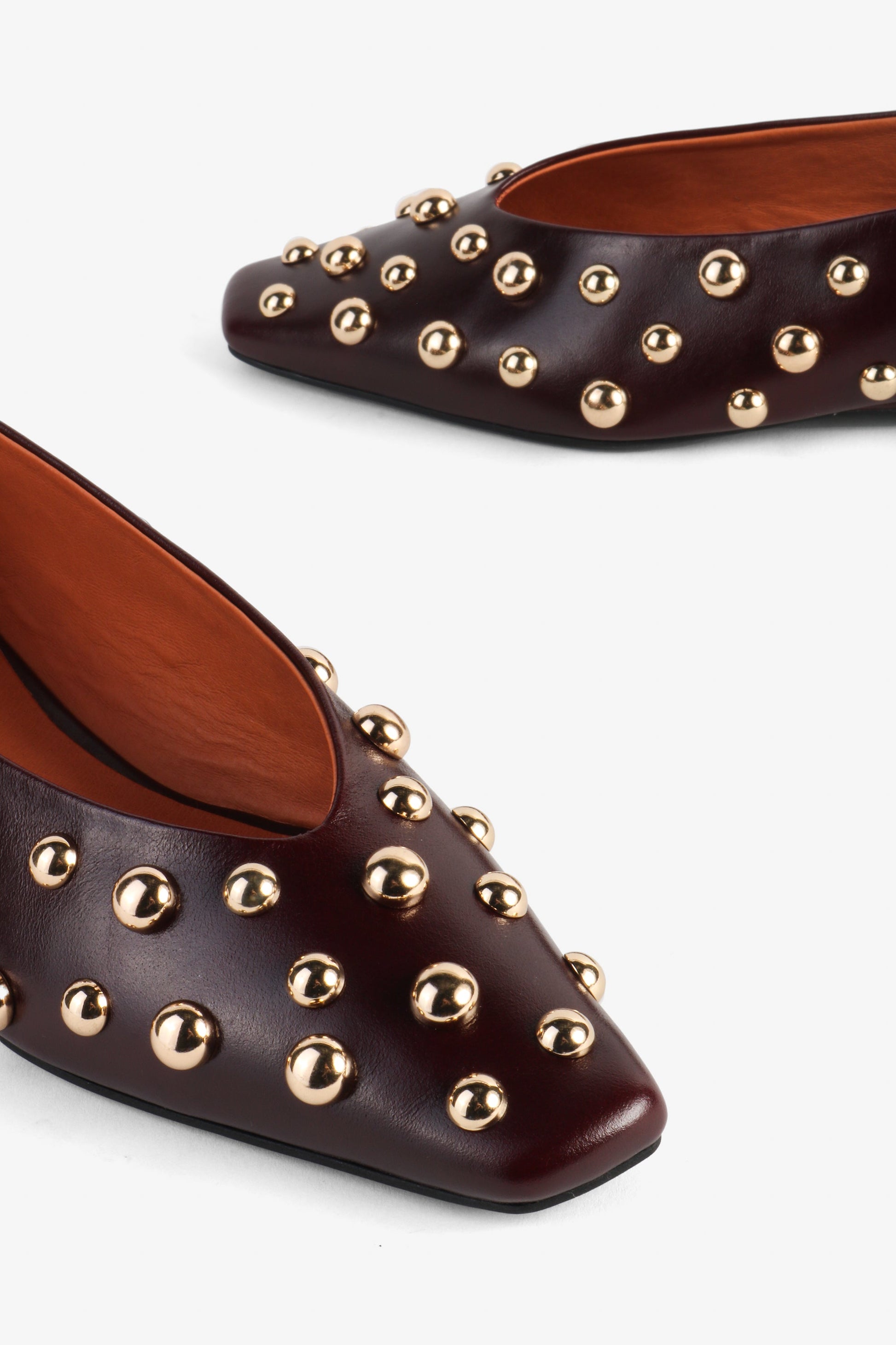 Intentionally Blank SWITCH DOME STUDDED FLATS