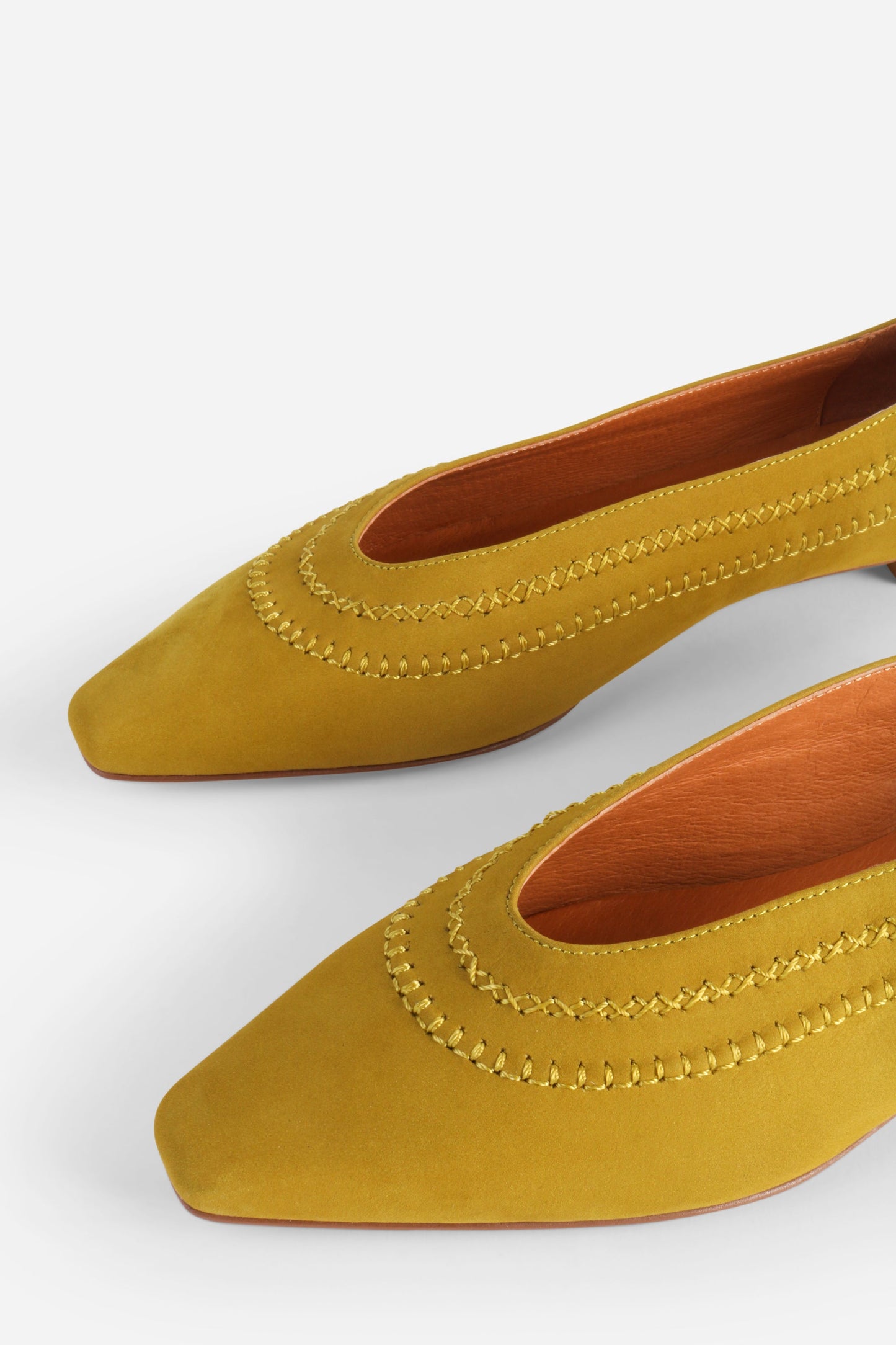 Intentionally Blank LOFTY SNIPPED TOE BALLET FLAT