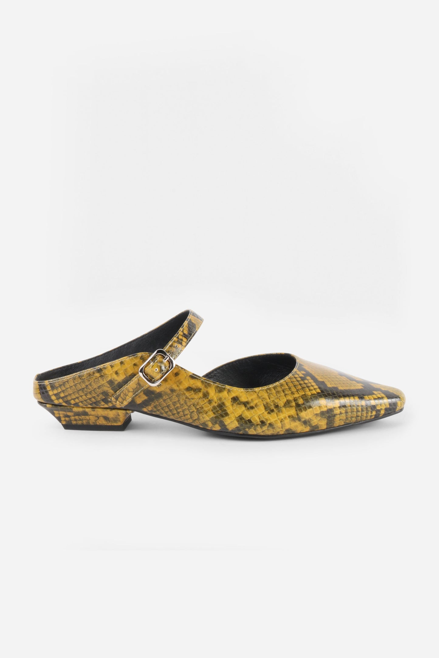 Intentionally Blank NONA SNAKE EMBOSSED MARY JANE