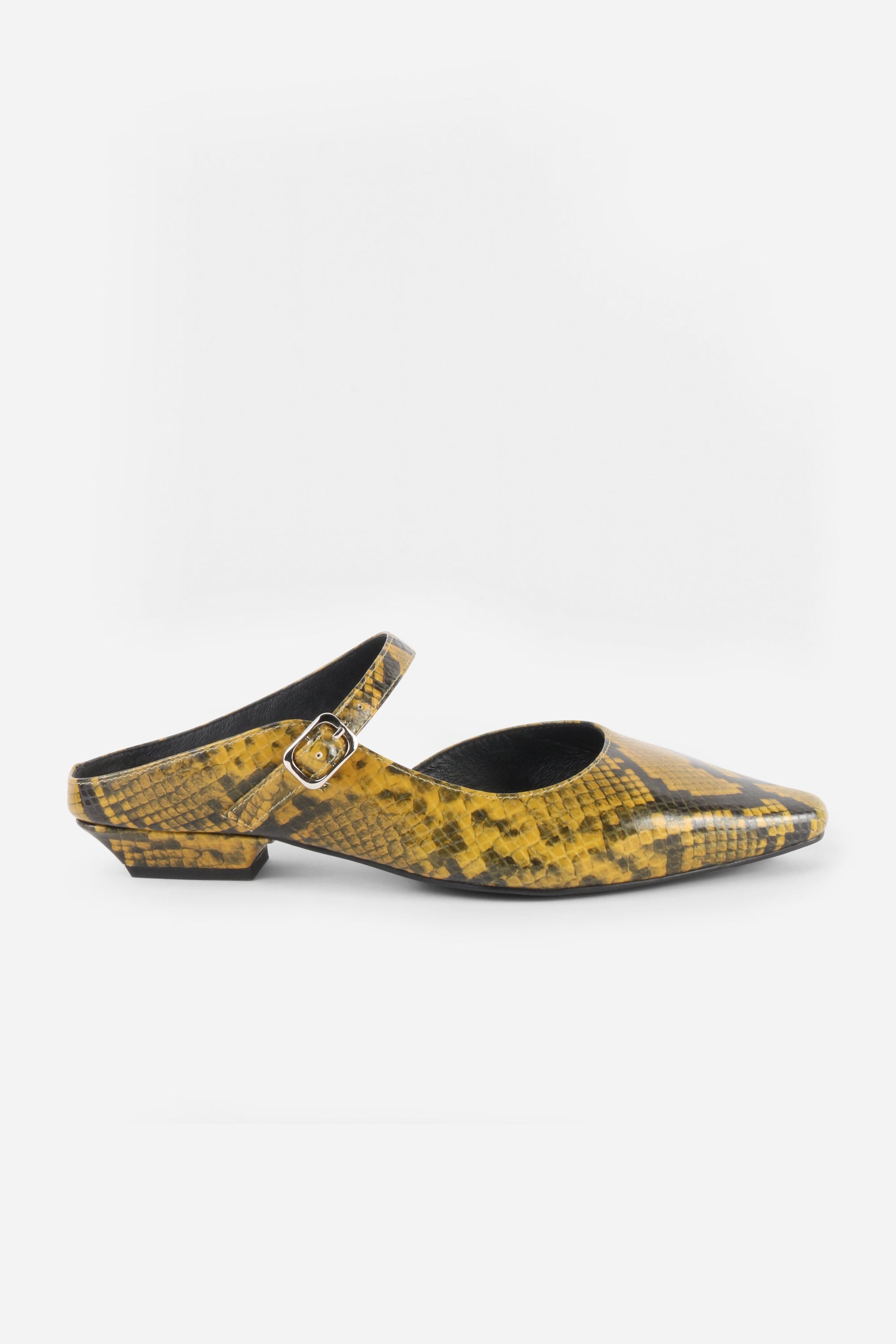 Intentionally Blank NONA SNAKE EMBOSSED MARY JANE