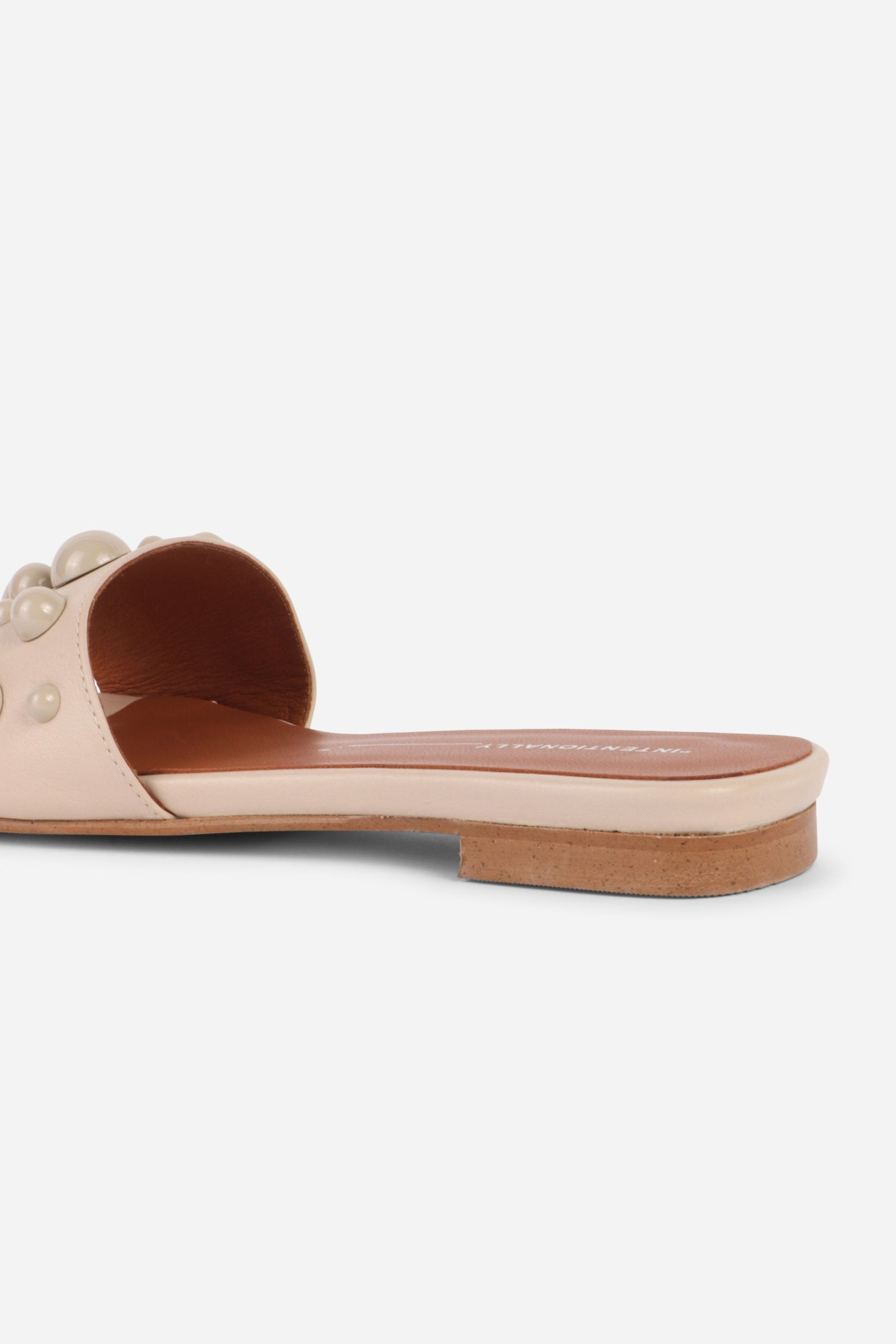 Intentionally Blank COCKTAIL LEATHER SLIDE
