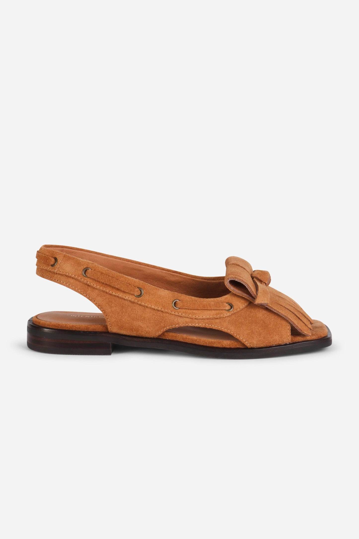 Intentionally Blank PROFESSOR FLAT FRINGE SANDAL