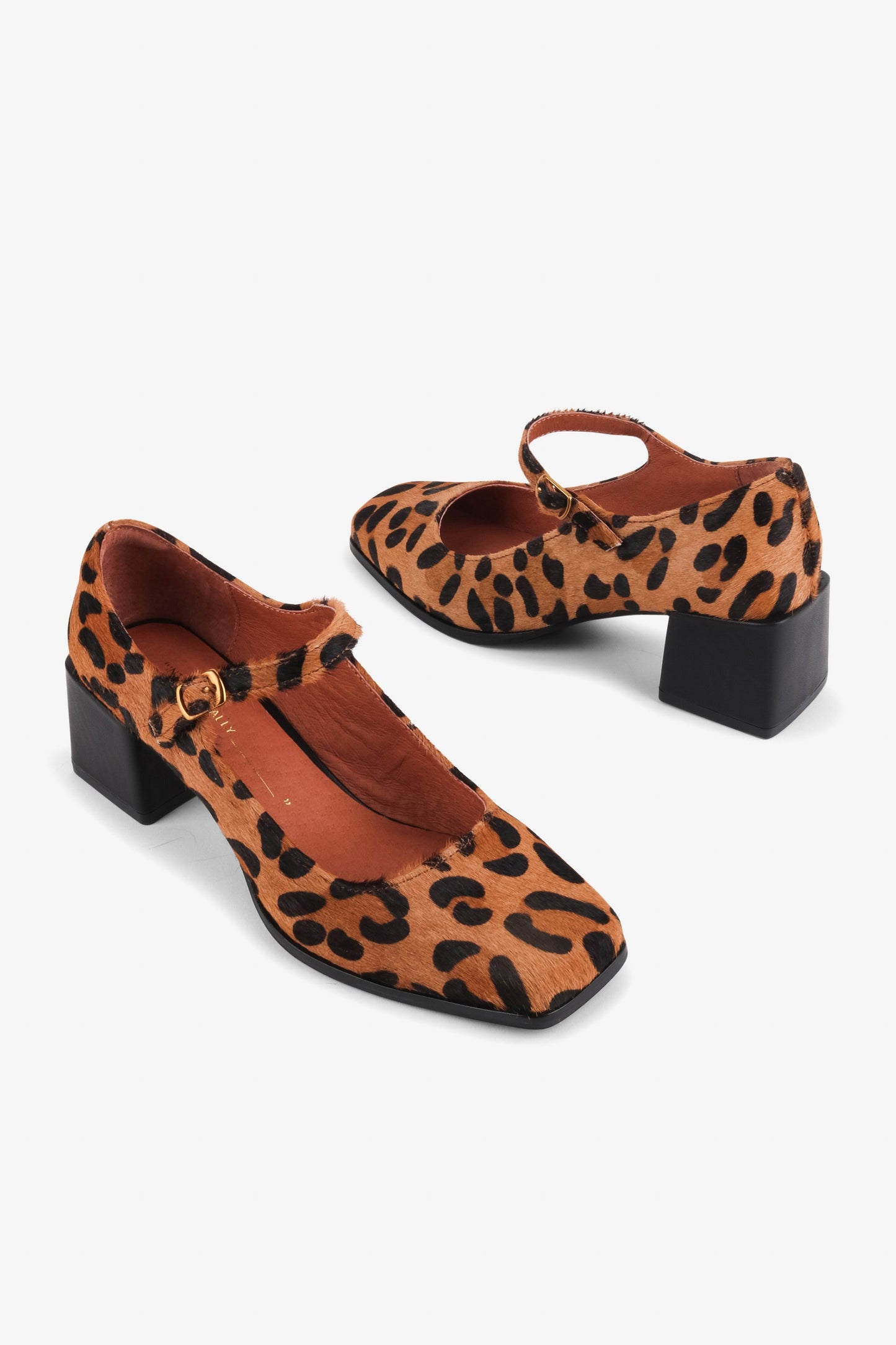 Intentionally Blank CHRISTOPHER CALF HAIR MARY JANE HEEL