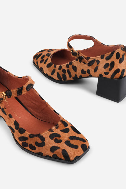 Intentionally Blank CHRISTOPHER CALF HAIR MARY JANE HEEL