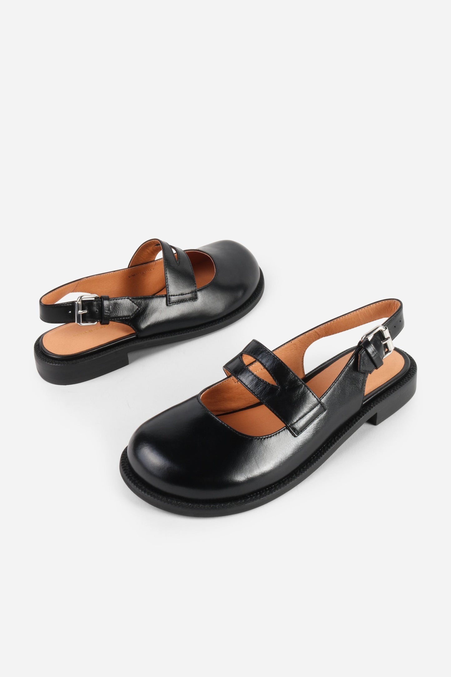 Intentionally Blank VENTED CHUNKY SLINGBACK MARYJANE