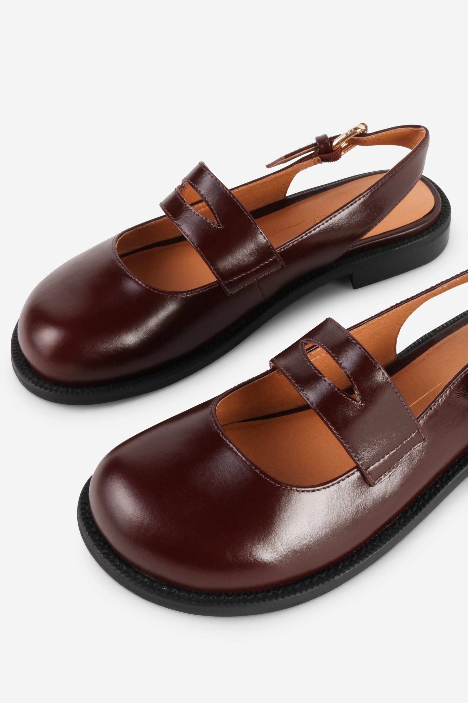 Intentionally Blank VENTED CHUNKY SLINGBACK MARYJANE