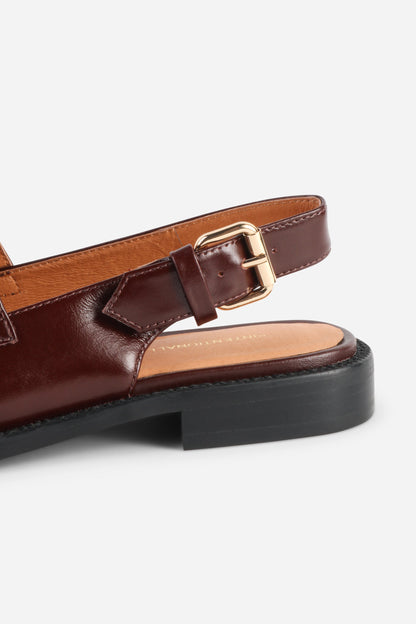 Intentionally Blank VENTED CHUNKY SLINGBACK MARYJANE