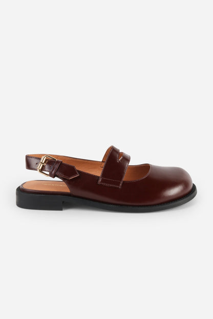 Intentionally Blank VENTED CHUNKY SLINGBACK MARYJANE
