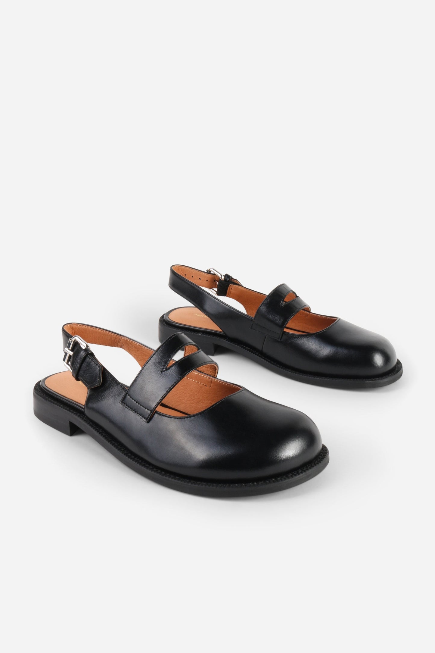Intentionally Blank VENTED CHUNKY SLINGBACK MARYJANE