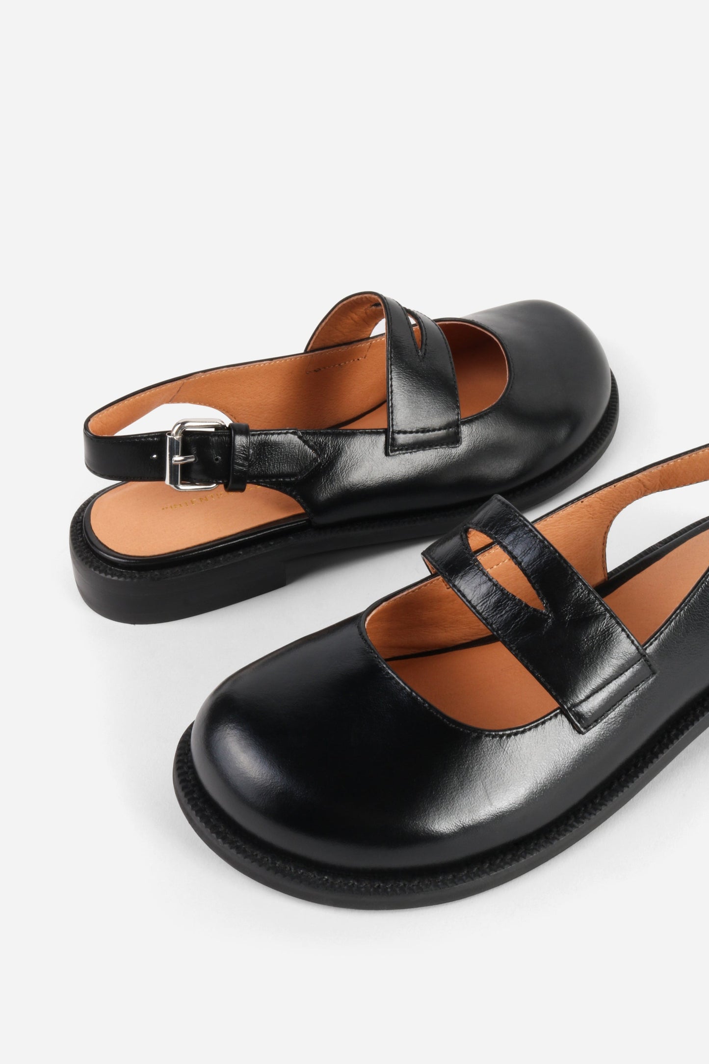 Intentionally Blank VENTED CHUNKY SLINGBACK MARYJANE