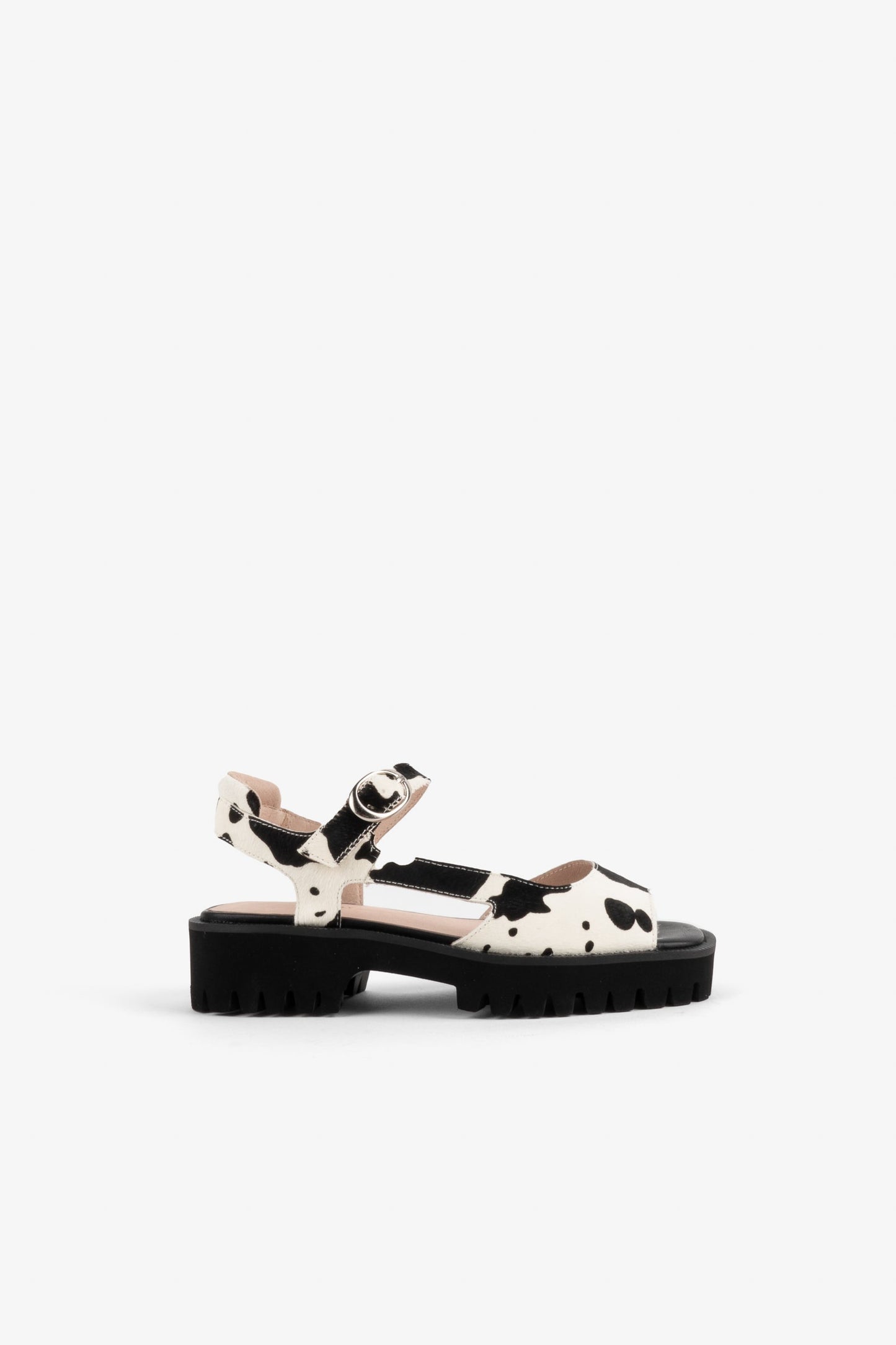 Intentionally Blank EARLY BIRD MARY JANE COWHIDE SANDAL