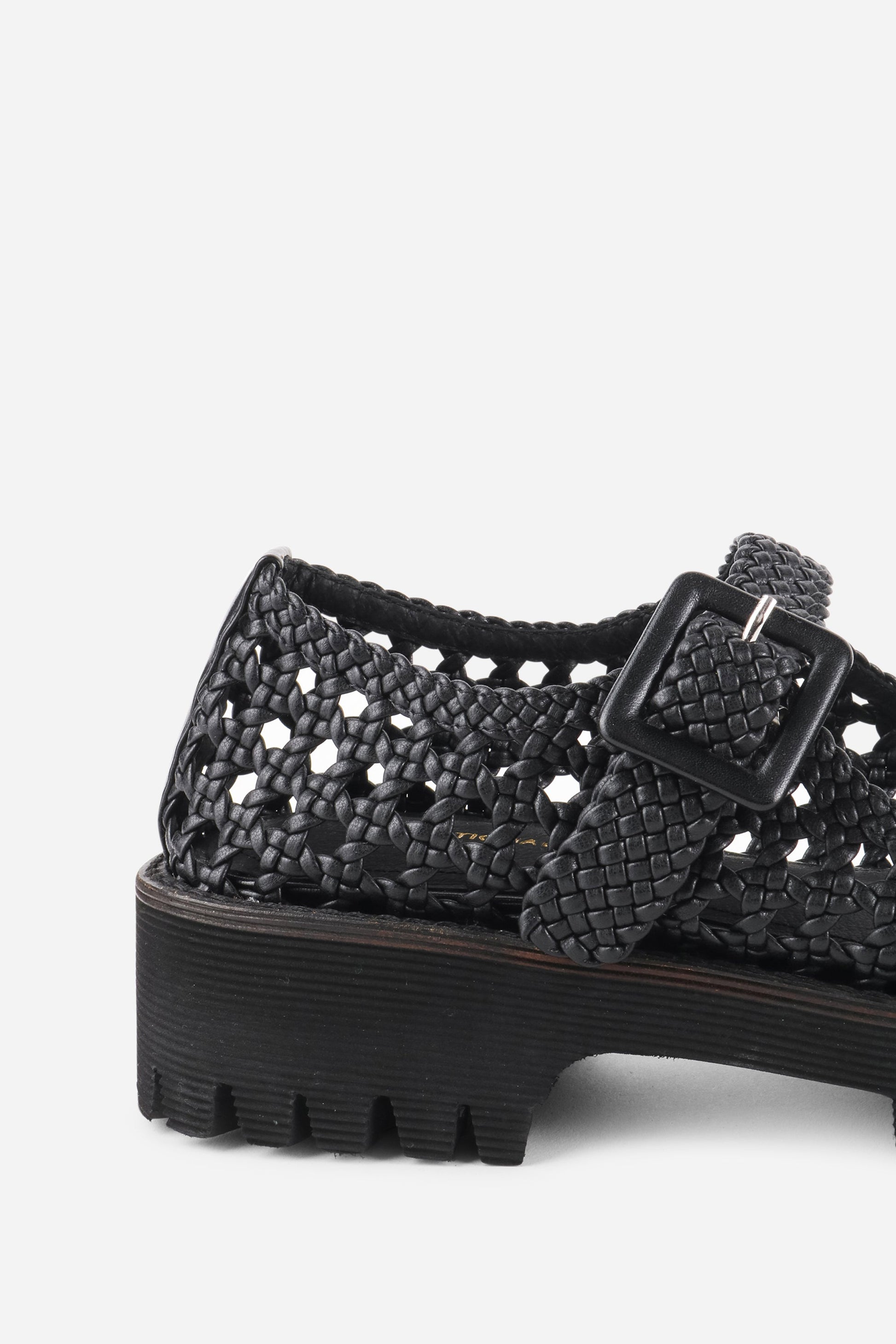Intentionally Blank VERONIQUE WOVEN MARY JANE FLAT