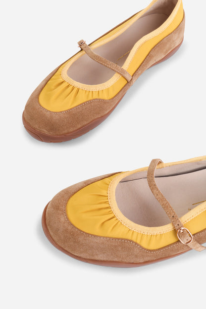 Intentionally Blank PULSE SUEDE MARY JANE BALLET SNEAKER