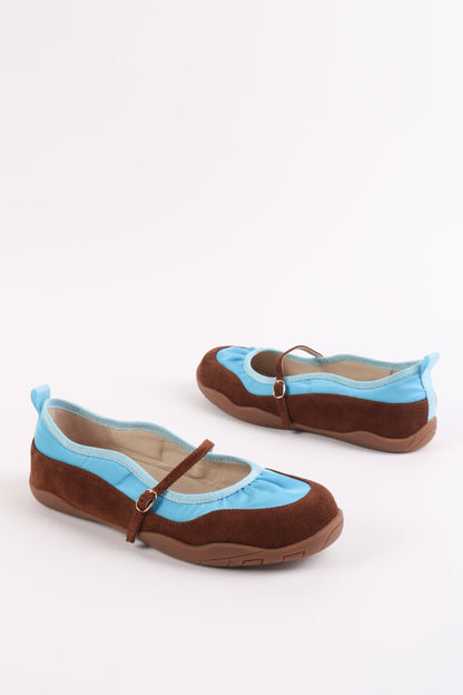 Intentionally Blank PULSE SUEDE MARY JANE BALLET SNEAKER