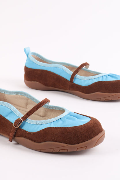 Intentionally Blank PULSE SUEDE MARY JANE BALLET SNEAKER