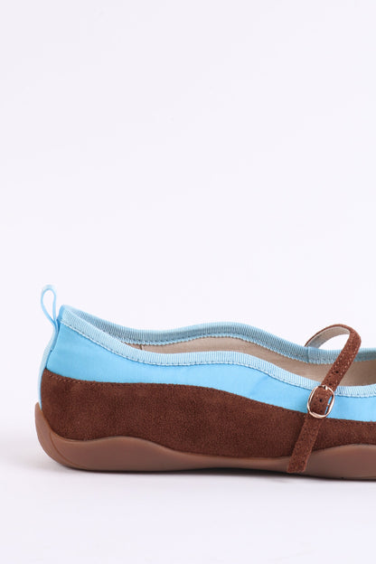 Intentionally Blank PULSE SUEDE MARY JANE BALLET SNEAKER