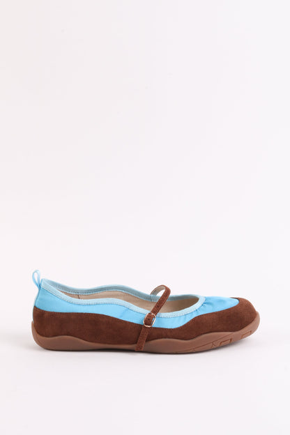 Intentionally Blank PULSE SUEDE MARY JANE BALLET SNEAKER