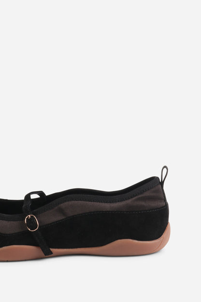 Intentionally Blank PULSE SUEDE MARY JANE BALLET SNEAKER