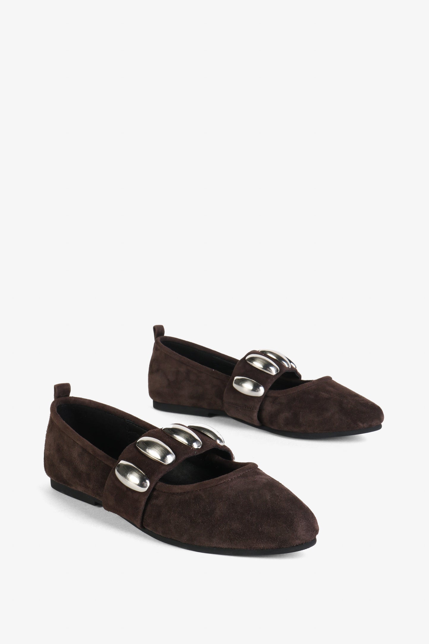 Intentionally Blank TONE OVERSIZED STUD MARY JANE FLAT