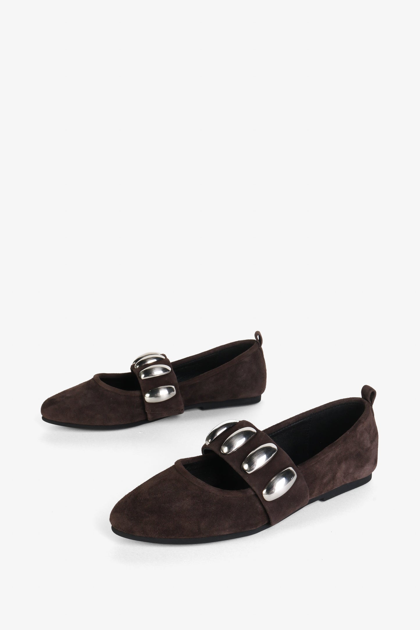 Intentionally Blank TONE OVERSIZED STUD MARY JANE FLAT