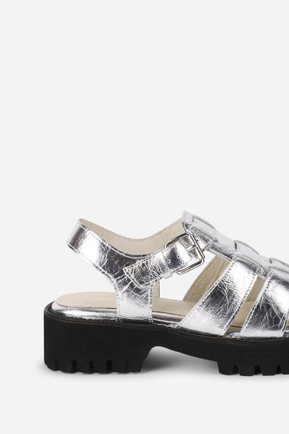 Intentionally Blank HADDIE LEATHER DAD SANDAL