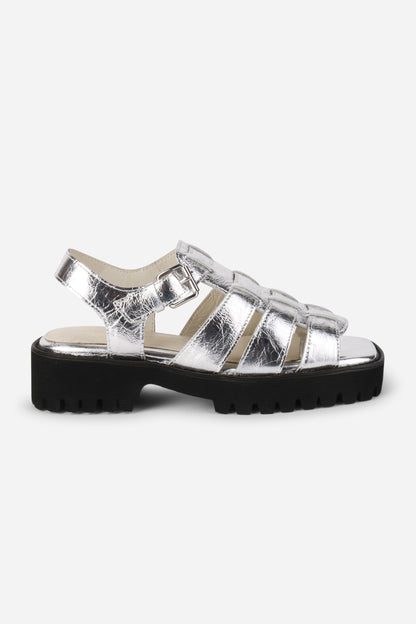 Intentionally Blank HADDIE LEATHER DAD SANDAL