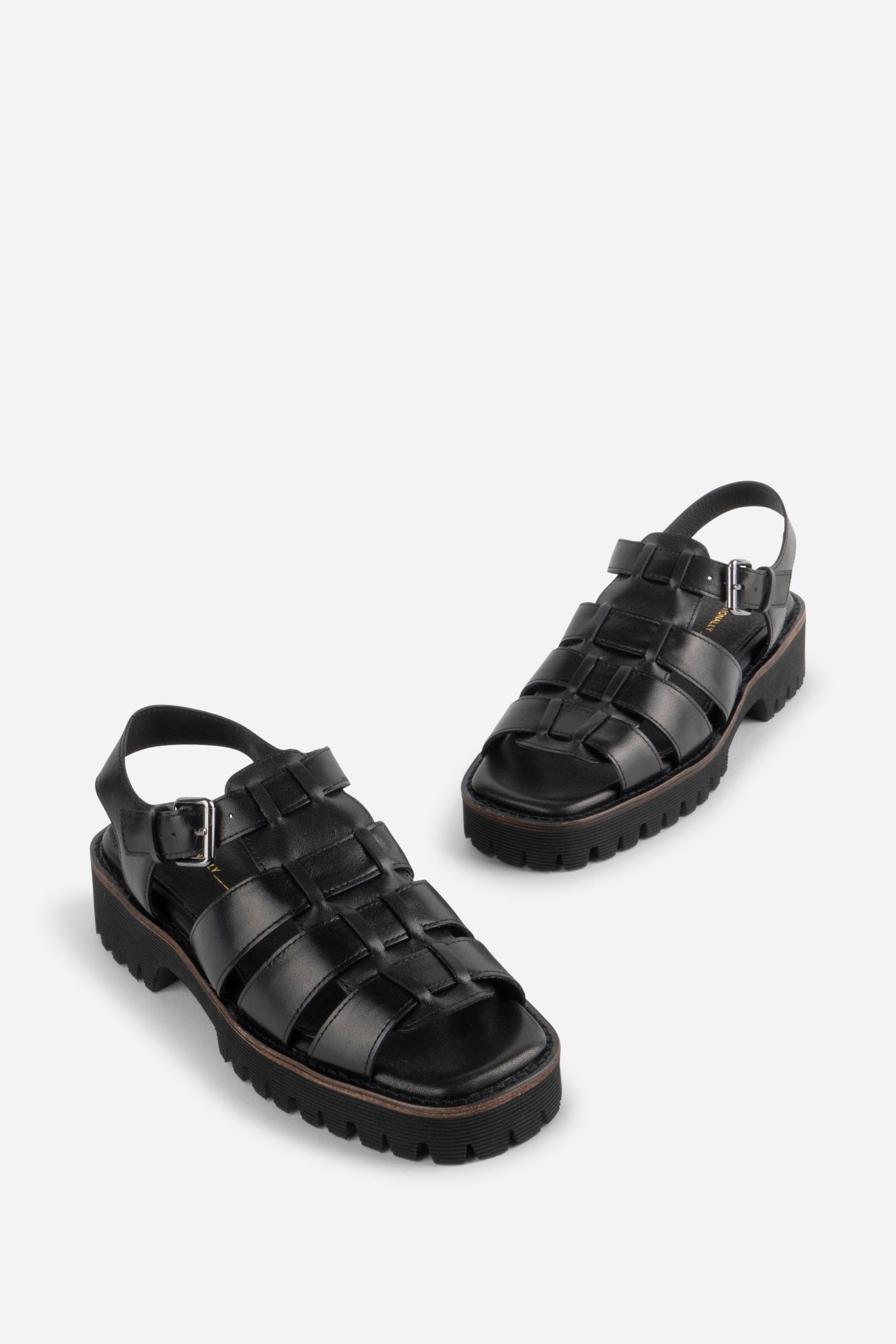 Intentionally Blank HADDIE LEATHER DAD SANDAL
