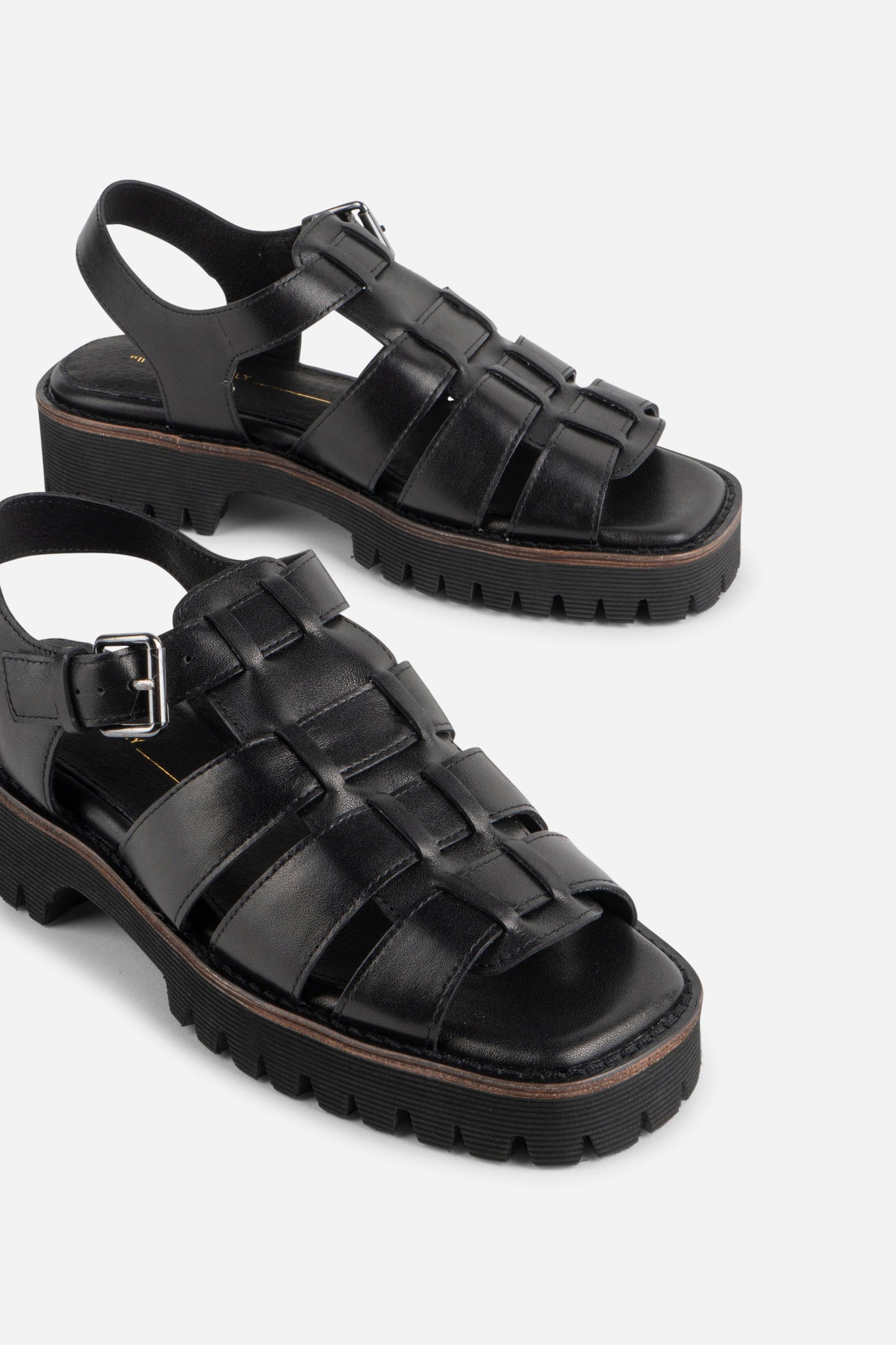 Intentionally Blank HADDIE LEATHER DAD SANDAL